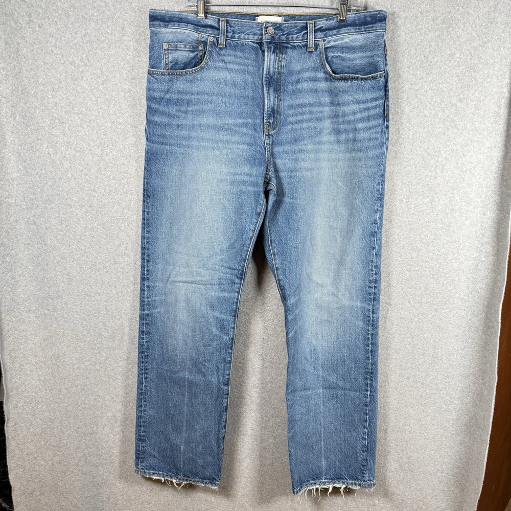 Alexa Chung for Madewell Franny Straight Jean in Oakwick Wash Womens 32